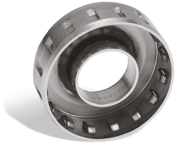 Metal timing disk processed by Stewart EFI.