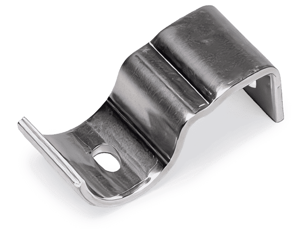 Single slide formed part with drop shadow.